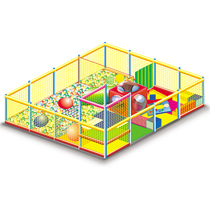 Аттракцион Playground con area Soft Play
